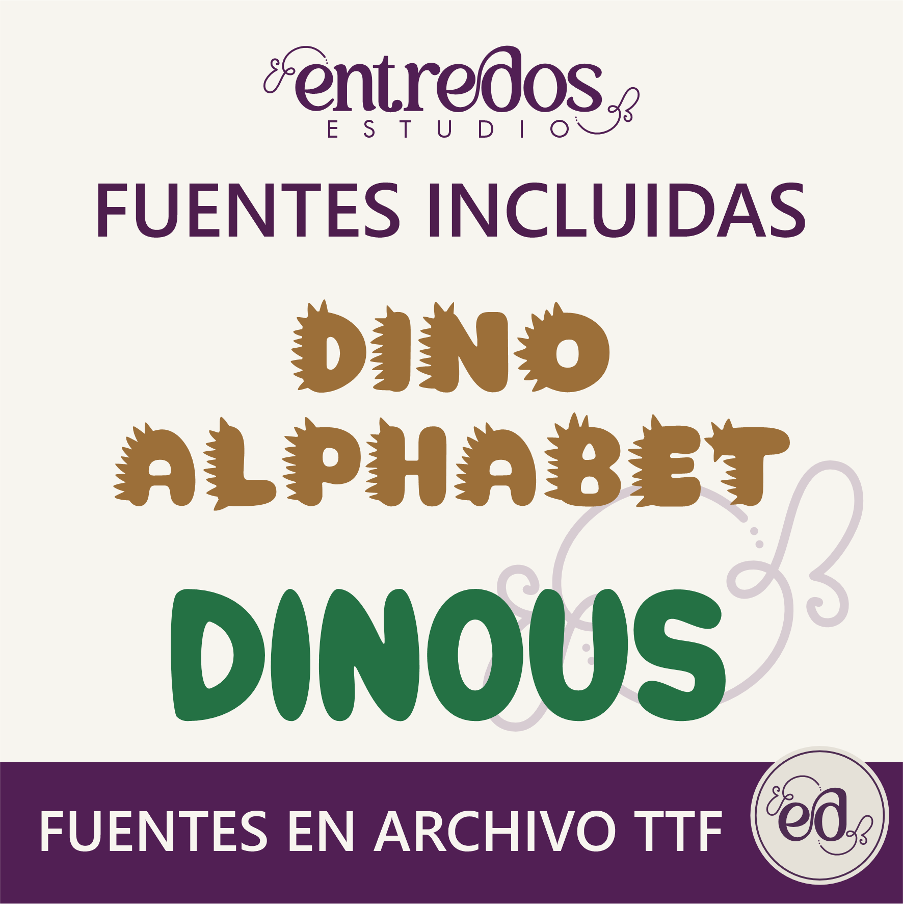 Etiquetas de agradecimiento DINO BABY 1 Año