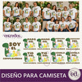 Diseño de estampado para camisas DINO BABY 1 Año